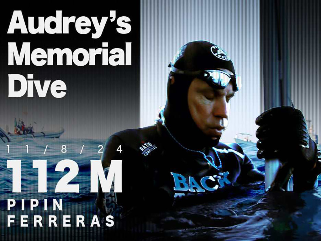 Programa - Audrey’s Memorial Dive by Pipin Ferreras